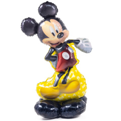 A Шар 3D (52''/132 см) Фигура на подставке, Микки Маус, 1 шт. в уп.