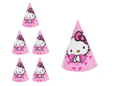 Колпаки, Котенок розовый, 16 см, 6 шт.